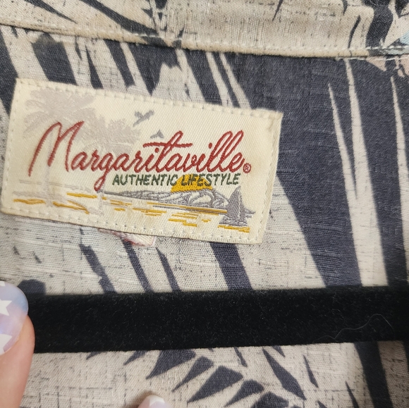 Men's Margaritaville Hawaiian Shirt Size Large - Picture 3 of 5